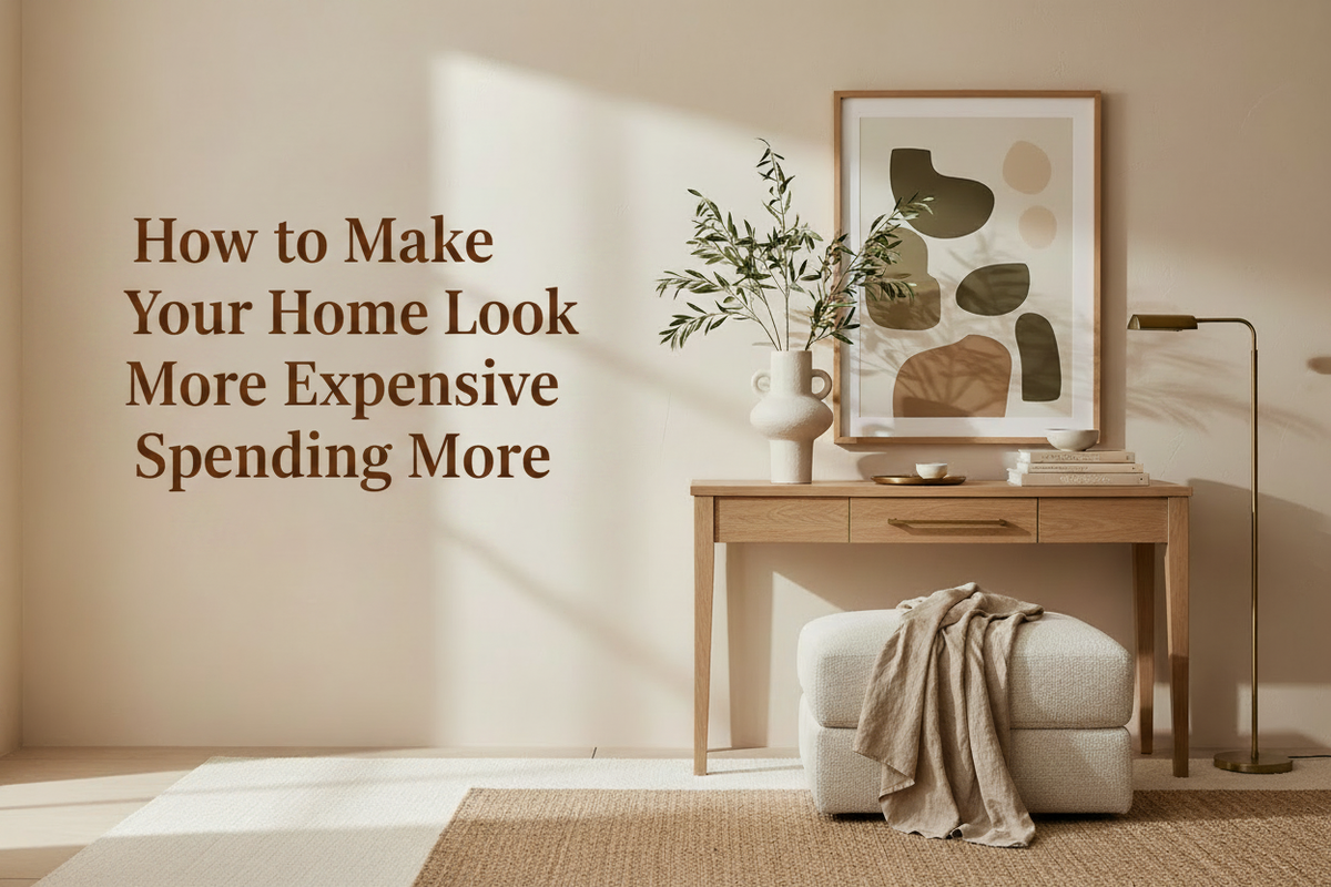 How to Make Your Home Look More Expensive Without Spending More