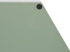 Kate and Laurel Lipton Modern Hexagon Tray; 18 x 18; Sage Green with Gold Handles; Midcentury Decorative Serving Tray for Storage and Display in Living Room Decor Scheme - Image 5