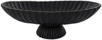 14.5"Large Decorative Bowl decor , Fruit Bowls, Key Bowl, Black Long Bowl by DecorativeBowl