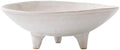 6" Small Decorative Bowl, Multi-Purpose Decorative Bowls for Keys, Candy and Home Decor, Ceramic Bowl （Retro White） by CMCHICMONDAY