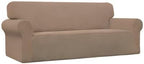 Easy-Going Stretch Oversized Sofa Couch Slipcover Washable Camel | 1-Piece - Image 9