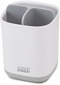 Joseph Joseph Easy-Store - Compact Toothbrush Holder Caddy Bathroom Storage , Grey/White, Regular by Unknown