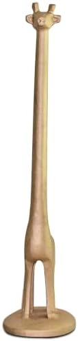 WallCharmers Gold Giraffe Paper Towel Holder & Metal Toilet Paper Stand by WallCharmers