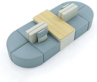 Custom-Shaped Sofas by Unknown