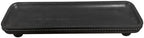 Dwellington Oval Wooden Decorative Tray, Farmhouse Style, Beaded Serving Tray for Living Room, Coffee Table (Black) - Image 3