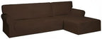 PureFit Stretch Sectional Couch Covers 2 pcs Non Slip L Shape Sofa Cover | - Image 8