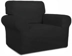 PureFit Super Stretch Chair Covers Fleece Couch Covers - Image 8