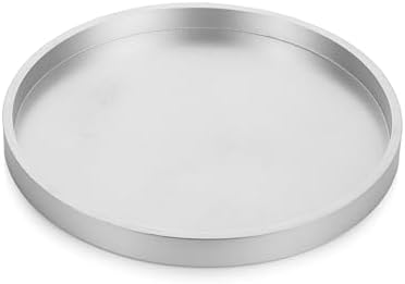 Hanobe Round Decorative Tray for Coffee Table Decor, Modern Matte Finish by Hanobe
