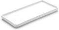 Gurygo 10" Ceramic Vanity Tray for Bathroom Counter - Large Rectangle Kitchen Soap Tray - Ceramic Trays for Kitchen Counter, White by FocusonHomeKitchen