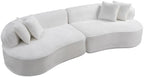 Compressed C-Shaped Sectional Sofa, 2-Box Easy Delivery, No Tools Assembly - Image 5