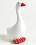 Desk Goose 7 inch Gifts for Women, Mini Desktop Goose Statue Decor for Living Room Bedroom Bookshelf and Office by LRNIOT