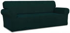 PureFit Stretch Couch Covers for Sofa Large Sofa Slipcovers Deep Teal | 1-Piece - Image 8