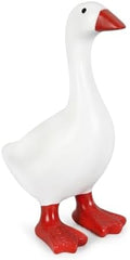 Desk Goose 7 inch Gifts for Women, Mini Desktop Goose Statue Decor for Living Room Bedroom Bookshelf and Office by LRNIOT