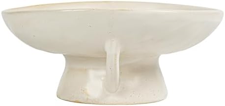 Creative Co-Op Stoneware Bowl w Reactive Glaze, White - Image 4