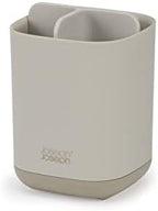 Joseph Joseph Easy-Store - Compact Toothbrush Holder Caddy Bathroom Storage- Ecru Small - Image 2