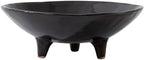 6" Decorative Bowl, Multi-Purpose Black Decorative Bowls for Keys, Candy and Home Decor, Small Ceramic Bowl by CMCHICMONDAY