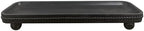 Dwellington Oval Wooden Decorative Tray, Farmhouse Style, Beaded Serving Tray for Living Room, Coffee Table (Black) by dwellington
