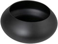 Bloomingville Minimalist Round Mango Wood Bowl, Black by Bloomingville