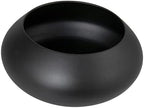 Bloomingville Minimalist Round Mango Wood Bowl, Black by Bloomingville
