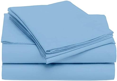 Sleeper Sofa Bed Sheet, 100% Cotton 400 Thread Count, 4 Piece Set, Deep Pocket by BeyondWhatYouSee