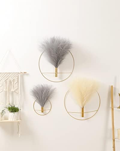 Pretty Jolly Boho Pampas Wall Decor Gold Metal Wall-Mounted Art - Image 7