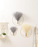 Pretty Jolly Boho Pampas Wall Decor Black Metal Wall-Mounted Art - Image 5