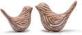 Small Ceramic Birds Statues for Home Decor, Boho Style, Terracotta, 2PCS by FANTESTICRYAN