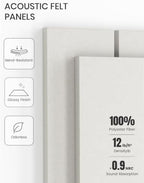 Fluxynara Felt Bulletin Board & Cork Board Alternative 48'' x 36'' - Image 5