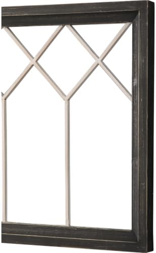 Sintosin Farmhouse Window Frame Wall Decor 19 X 39 Inches, Washed Black - Image 6