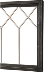 Sintosin Farmhouse Window Frame Wall Decor 19 X 39 Inches, Washed Black - Image 6