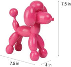 Guichifun Balloon Dog Décor Sculpture, Pink, 7" - Image 2