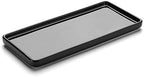 Gurygo 8" Bathroom Trays, Ceramic Vanity Trays for Bathroom, Small Ceramic Tray, Kitchen Soap Tray for Kitchen Counter (Black, 8",Set/1) by FocusonHomeKitchen