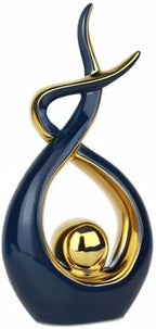Norrclp Home Decor Modern Abstract Art Ceramic Statue Table Decor (Large) - Image 7