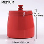 Ashtray with Lid for Cigarette, Stainless Steel Smokeless Odorless Windproof Ashtrays for Home Office Tabletop Outside Patio Outdoor Balcony(3.54''x2.8''x3.38'') - Image 2