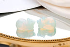 QINJIEJIE 2" Opal Cat Crystal Statue Decor Sleeping Figurines Opalite Stone - Image 2