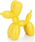 4 Inch Glossy Yellow Balloon Dog Sculpture by AMOIENSIS
