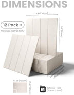 Fluxynara Felt Bulletin Board & Cork Board Alternative 48'' x 36'' - Image 2