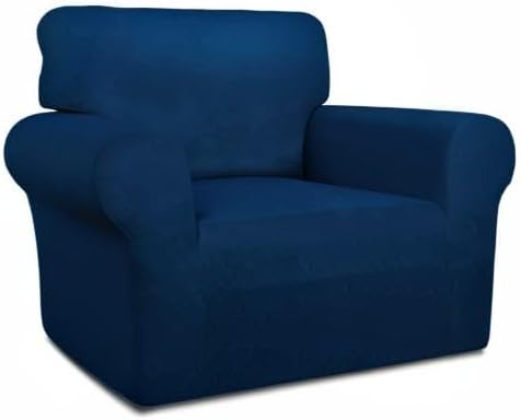 PureFit Super Stretch Chair Covers Fleece Couch Covers - Image 8