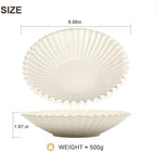 Beige Small Bowl Decor for Home, Purse and Key Bowls for Entryway Table - Image 2