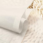Ivory Sheer Curtains 90 Inches Long 2 Panels - Image 6