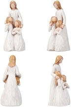 Mom Embrace Two Girls Figurine, Mother and Daughters Love Resin Statue, Family Sculpture Decor, Sentimental Tabletop Figurine - Image 6