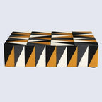 Handicrafts Home Decorative Keepsake Photos Storage Box with Lid, 8x5x2 In - Image 5