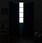 Yakamok Room Darkening Curtains 52x54 inch Length Dark Grey-Living Room | 2 - Image 2