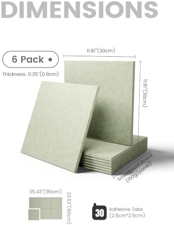 Fluxynara Felt Bulletin Board & Cork Board Alternative 48'' x 36'' - 12 Pack - Image 2