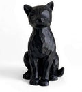Black Cat Figurines Statue Home Decor Gifts for Women Cat Lovers ,Colletiable Carved Resin Cat Memorial Gift Knick Knacks for Shelf Desktop Office Decorations by JWTAstyleHomeDecorGifts