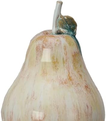 Creative Co-Op Stoneware Pear Accent Decor, Multicolor - Image 3