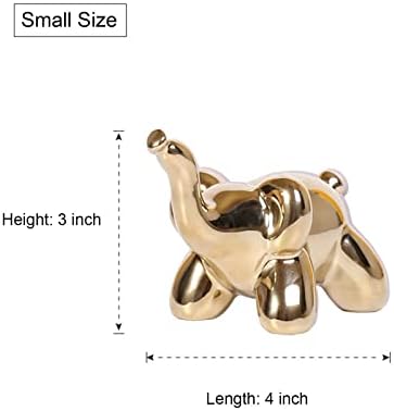 Gold Home Décor Balloon Figurine Accent (Elephant) - Image 5