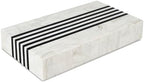 Handicrafts Home Black White Large Photo Memory Box with Lid, 12x6x2 In by HandicraftsHome