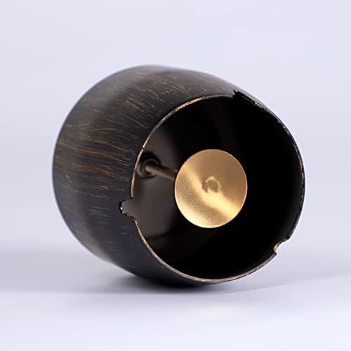 Ashtray with Lid for Cigarette, Stainless Steel Smokeless Odorless Windproof Ashtrays for Home Office Tabletop Outside Patio Outdoor Balcony(3.54''x2.8''x3.38'') - Image 5