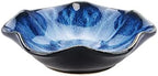 JAMEND CLXP Ring Dish, Kiln Glaze Jewelry Trinket Tray, Gifts for Women I Lotus Leaf Necklace Earrings Holder on Nightstand Bathroom, Ceramic Cute Key Bowl, Blue. All Jewelries Are NOT Included. - Image 6